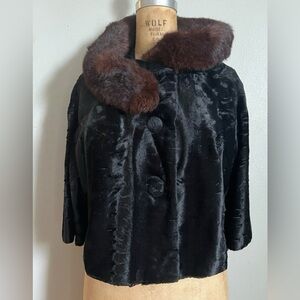 City Fur New Vintage Womens Coat